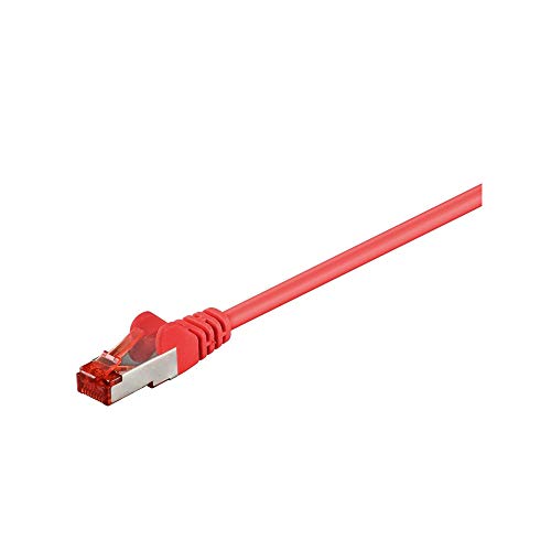 Microconnect sstp cat6 5m Lszh אדום