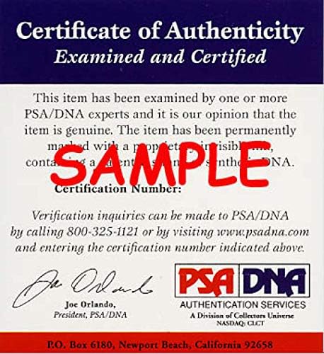 TOM SEAVER PSA DNA COA חתום 8x10 חתימה של אדום צילום