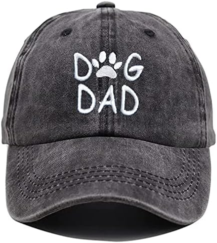 אבא של כלב אבא סרוג כובעי כפה/כובע בייסבול לגברים נשים אוהבות כלבים מתנות ליל כל הקדושים כובע כפה גולגולת חמוד