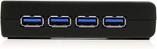 Startech.com 4 -port USB 3.0 Superspeed Hub & 10 ft Superspeed usb 3.0 כבל A ל- B - M/M- עבור p/n: pciusb3s4 - pexusb3s23 - pexusb3s24 - pexusb3s25 - pexusb3s44v