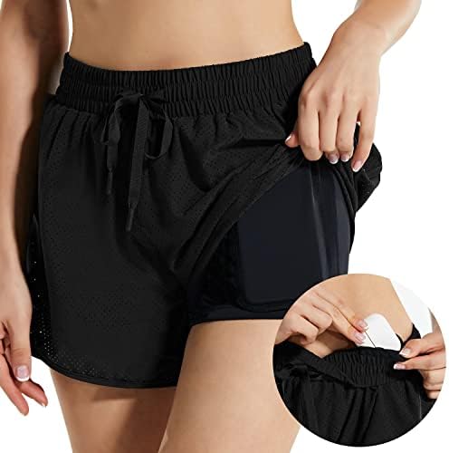 מכנסי שחייה מהיר של רשת יבש מהיר של נשים בטן טנקיני עם חדר כושר אתלטי של אניה