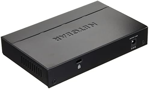 NetGear® 5-Port Gigabit Ethernet POE+ מתג לא מנוהל