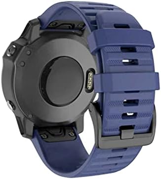 Ilazi חדש 20 22 26 ממ סיליקון סיליקון סיליקון רצועת שעון רצועה עבור Garmin fenix 5x 6x Pro 5 6 5S Plus 6S 3 3HR Watch להקת שורש כף היד Easyfit