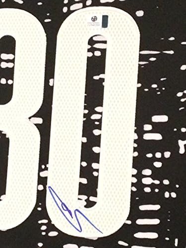 סטיבן קארי חתימה בהתאמה אישית ממוסגרת גולדן סטייט ווריירס ג'רזי GA COA