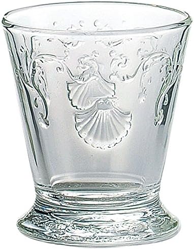 כוס זכוכית: Versailles 629301 כוס, 8.5 fl oz, φ3.1 x H3.9 אינץ ', 6 חתיכות ya