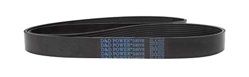 D&D Powerdrive 725L14 פולי V חגורת, גומי