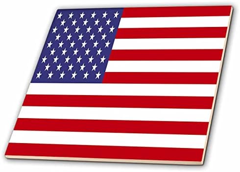 3drose blakcirclegirl - דגלים - דגל אמריקאי - דגל אמריקאי מסורתי - אריחים