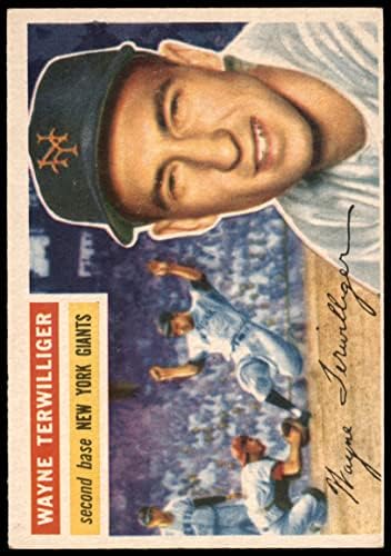 1956 Topps 73 Wayne Terwilliger New York Giants Ex Giants