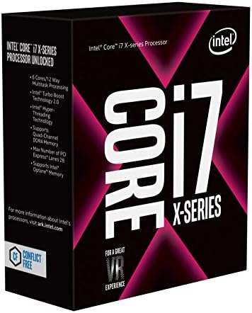 Intel SR3NH Core I7-7800X X-Series מעבד 8.25 מ 'מטמון, עד 4.00 ג'יגה הרץ