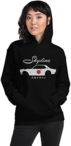 Skyline Hakosuka GT-R יפנית JDM Vintage Datsun gtr art unisex hoodie