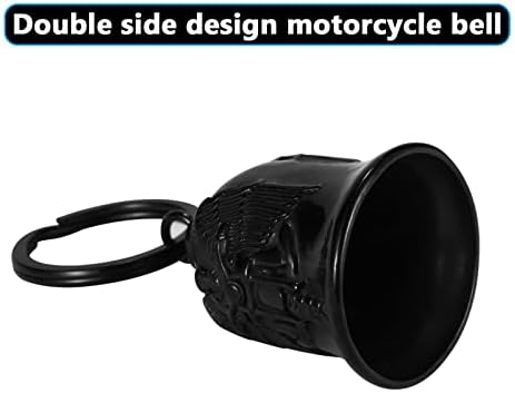 פעמון אופנוע - פעמון אופנוע לגברים נשים, אביזר פעמון אופנוען, בטיחות רכיבה על שמירה