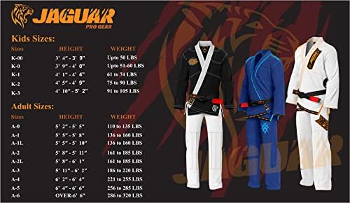 Gaguar Pro Gear - וינטג 'סמוראי קטאנה סובלימציה פנימית - פרו ברזילאי ג'יו ג'יטסו BJJ Kimono GI מדים