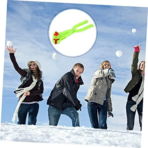 טויואנדונה 3 יחידות כדור שלג קליפ ילדים משחקים שלג קליפ יצרנית כדור שלג קליפ כלי מעצב ילד פלסטיק כדור שלג להילחם
