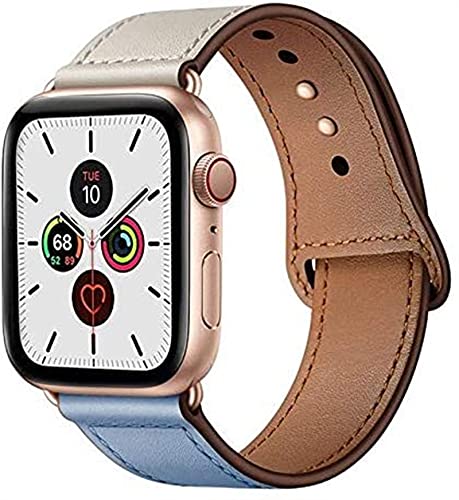 להקות עור תואמות ל- Apple Watch 38 ממ 40 ממ 42 ממ 44 ממ רצועת נירוסטה רצועת אל חלד קישור צמיד צמיד ספורט רך נשימה לסדרת IWatch 6/SE/5/4/3/2/1 לנשים גברים בנות בנים, בלאק