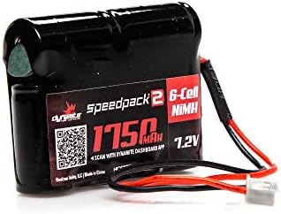 Dynamite 7.2V 1750mAh 6-תאים SpeedPack2 Mini-T NIMH סוללה XH-1S Losi Mini Plug Dynb2466 סוללות ואביזרים לרכב