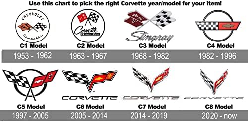 JH Design Group Chevy Corvette C7 Crew Cerw חולצת טריקו בשחור ואפור ואדום
