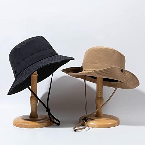 כובע דיג של קרוגו upf 50+ דלי שוליים רחב כובע ספארי בוני כובעים אטומים למים כובעי דייגים חיצוניים