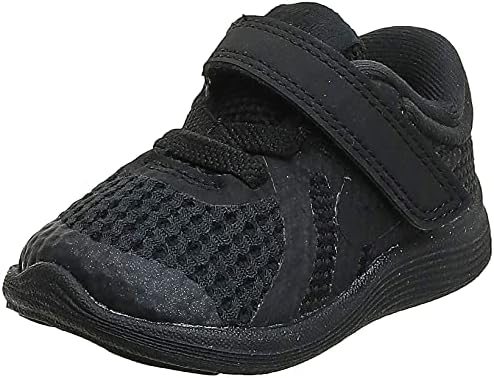 נעל ריצה של נייק בוי 4 נעל ריצה, שחור/שחור, 8C פעוט אמריקני רגיל