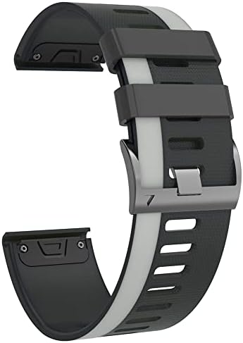 Fehauk 26 22 ממ מתאים מהיר שעון שעון עבור Garmin Fenix ​​6x 6 Pro 5x 5 Plus 3 HR 935 רצועות Enduro Silicone Easyfit מהיר להקת שורש כף היד