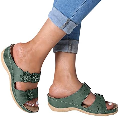 סנדלי rvidbe לנשים סנדלים אורטופדיים בקיץ לנשים לנשים תומך בסנדלים סנדלים כפכפי קיץ סנדלי נעלי בית