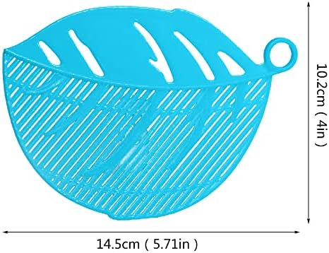 מטבח קומפקטי 1 אריזה ניקוי עמיד חצי אורז עגול גאדג'טים ניקוי מסננת מטבח קליפ כלים אמבטיה עם חור