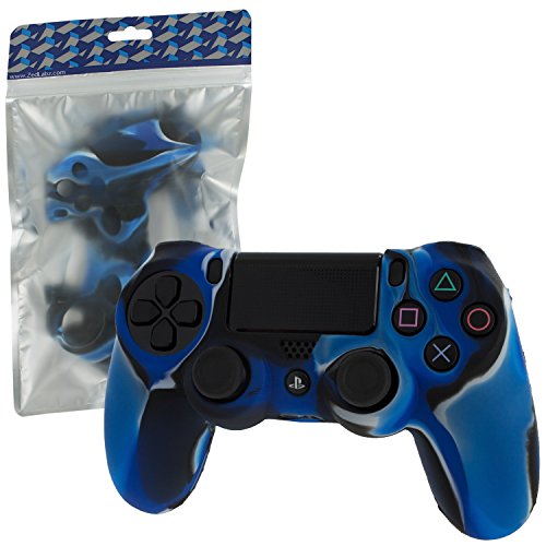 Assecure Pro Camoflage Camo Blue & Black Silicone Skin Grip Protecti.