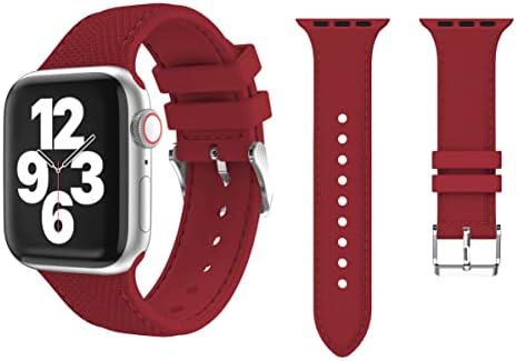 להקות ספורט תואמות להקת Apple Watch 38 ממ 40 ממ 41 ממ 42 ממ 44 ממ 45 ממ 49 ממ, רצועת סיליקון רכה עמיד למים תואמת לסדרת Apple Watch Series Ultra 8 7 5 4 3 2 1 SE נשים גברים