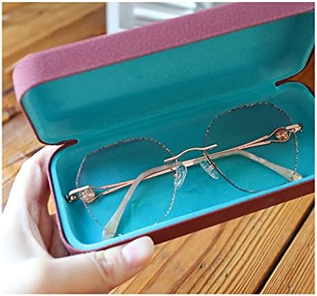QONBV יוניסקס ניידים מחזה משקפי עיניים מארז משקפי משקפי קריאה של קופסאות זכוכית מקרים משקפיים לנשים גברים