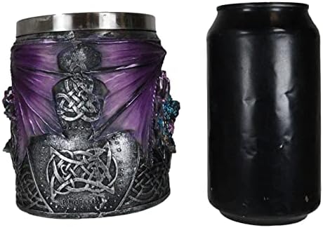 Piñatas Ole Blue Purple Dragon Beer Stein Tankard Cup Cup Cup 12oz - עיצוב אהוב !!!