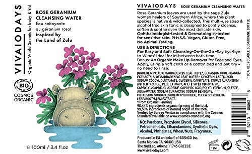 Vivaiodays - מים ניקוי גרניום ורדים אורגניים