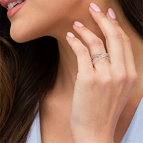 טבעת טוויסטית של Dashenran Moeva, טבעת יונית מפותלת של Moeva, טבעת Moeva, טבעת טוויסטית של Moeva Classique, טבעת מינימליסטית מתכווננת טבעת תרמוגנית זירקוניום זירקוניום טבעת פתוחה