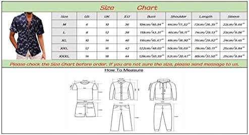 חולצות פשתן לגברים כושר רופף, חולצות הוואי לגברים שרוול קצר בכושר רגיל חולצות פרחים חולצות טרופיות חולצות חג עליונות