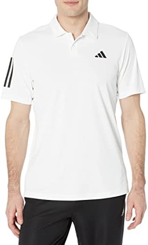 אדידס גברים של מועדון 3-פסים טניס פולו חולצה