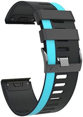 Kavju 22 26 ממ QuickFit רצועת Watchband עבור Garmin Fenix ​​6 6x Pro 5x 5 Plus 3HR 935 945 S60 SmartWatch Band צמיד צמיד צמיד סיליקון