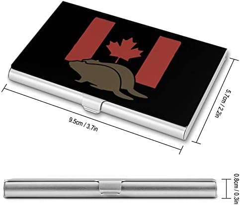 בונה על מנשא כרטיס ביקור דגל קנדי עבור גברים & מגבר; נשים בעל כרטיס אשראי ארנק כרטיס מזהה מקרה ארגונית אחת גודל