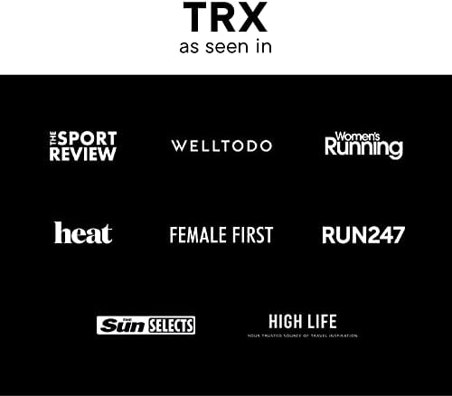 TRX GO GO מתלה מערכת מאמן, אימון גוף מלא לכל הרמות והיעדים, אימונים קלים וניידים, מהירים, מהנים ויעילים, ציוד כושר ביתי או לאימונים בחוץ, אפור