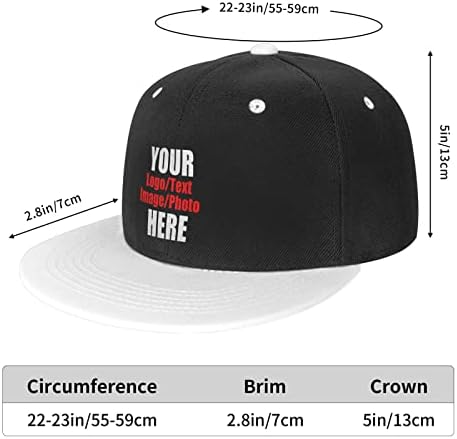 כובע בהתאמה אישית טקסט הצילום שלך, כובע משאיות מתכוונן בהתאמה אישית כובע שחור מתנות בהתאמה אישית