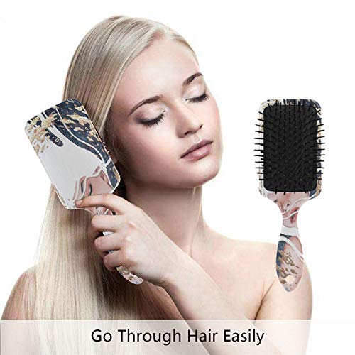 מברשת שיער של כרית אוויר של VIPSK, פיות צבעוניות מפלסטיק, עיסוי טוב מתאים ומברשת שיער מתנתקת אנטי סטטית לשיער יבש ורטוב, עבה, מתולתלת או ישר