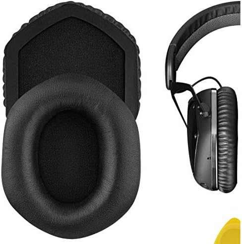Geekria QuickFit חלבון חלבון רפידות אוזניים של V-moda Crossfade Wireless, M-100, LP, אוזניות אוזניות LP2, חלקי כרית אוזניות של אוזניות