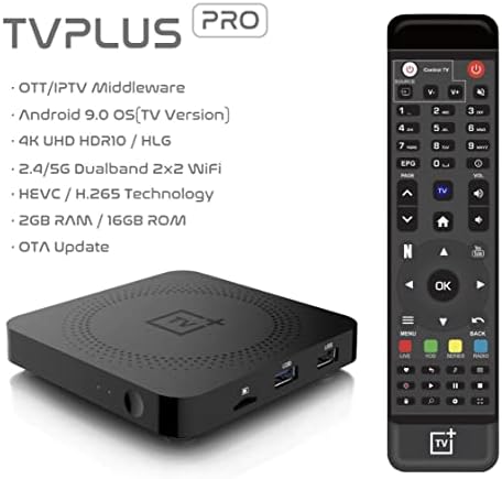 New 2022 Doordarshan TVPlus Pro IPTV Box Stalker Player & M3U Player עם BAND FUAL BAND 5G WIFI GIGABIT LAN BOX - מהיר יותר מ- MAG 524W3 ו- FORNULER.
