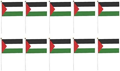 מיני קטנים פלסטינים מיני כף יד מנופף במקל עם דגני עיצוב פסטיבל