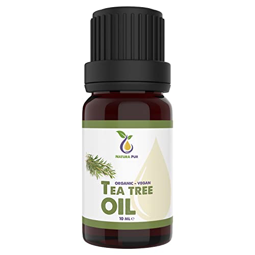 שמן אתרי עץ תה אורגני - טהור וטבעי-כיתה טיפולית - 0.34 פל עוז