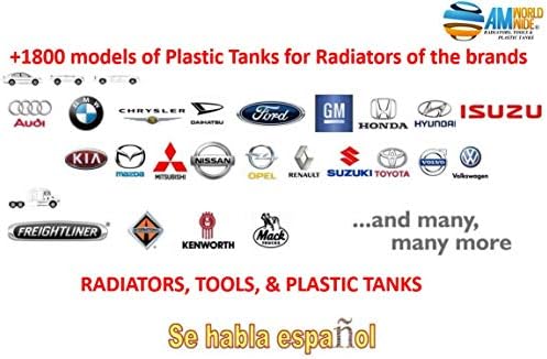 AM Pliers ברחבי העולם C - כלי כותרת סגירת לשוניות רדיאטור לרכב ומשאיות - כלי לתיקון רדיאטור אלומיניום