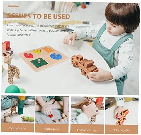 טוינדונה 1 הגדר חמישה צבעים גיאומטריים דמות ילדים צעצועים חינוכיים לתינוקות צעצועים חינוכיים צעצועים לפעוטות צעצועים גיאומטריים של חידות חינוך מוקדם