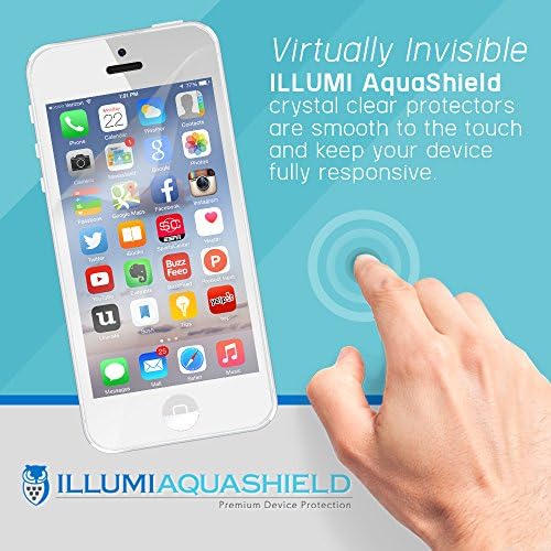 מגן מסך Aquashield Illumi תואם ל- Apple iPad No-Bubble High Definit